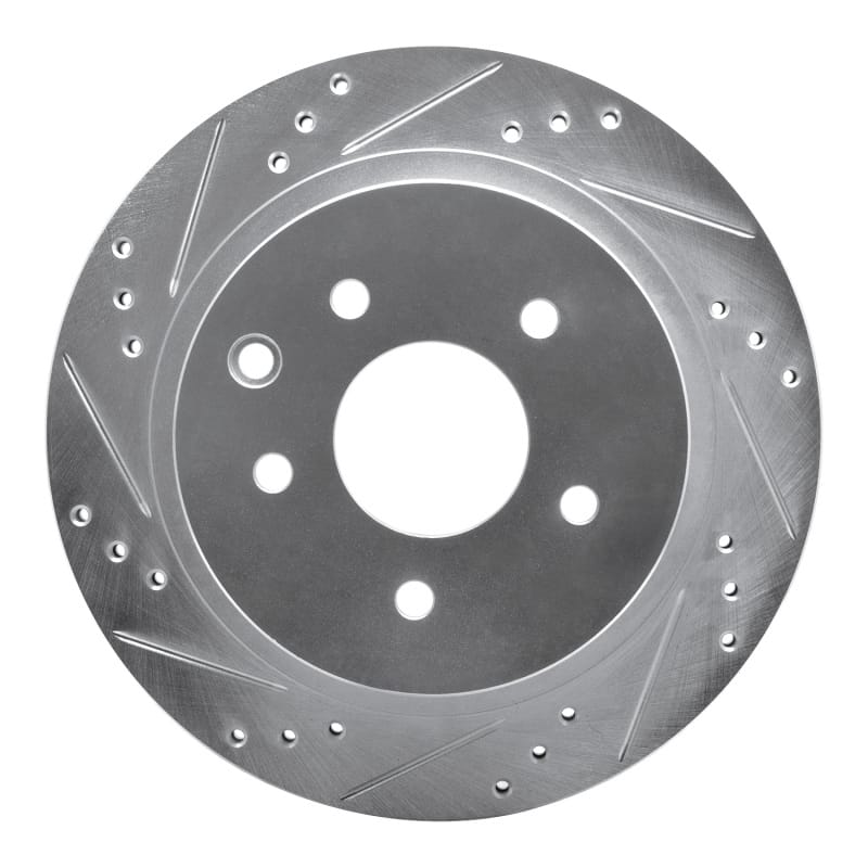 R1 Concepts — R1 02-25 Infiniti G35 Rear Left Drilled & Slotted Silver Brake Rotor
R1 Brake Rotor Drill