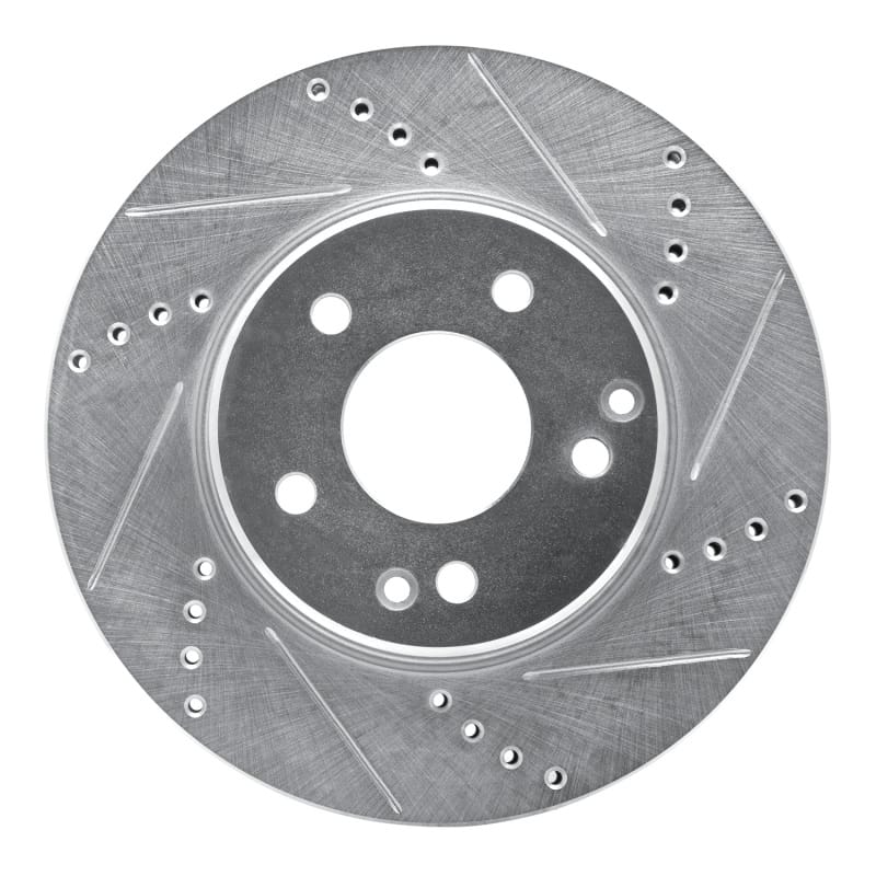 R1 Concepts — R1 96-15 Mercedes-Benz SLK230 Front Right Drilled & Slotted Silver Brake Rotor
R1 Brake Rotor Drill