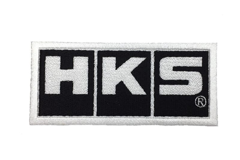 HKS — HKS PATCH HKS W105 BLACK