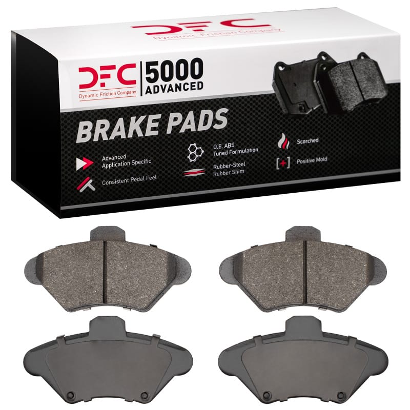 DFC — DFC 94-98 Ford Mustang Front 5000 Advanced Semi Metallic Brake Pads
DFC Brake Pad Set