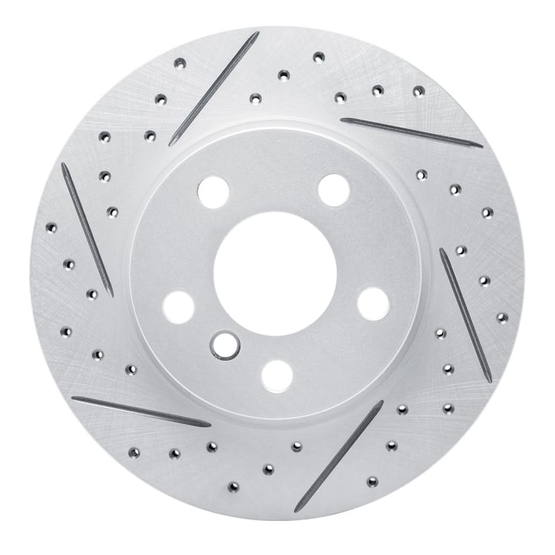 R1 Concepts — R1 14-21 BMW I3 Front Left Drilled & Slotted Geo-Carbon Rotor