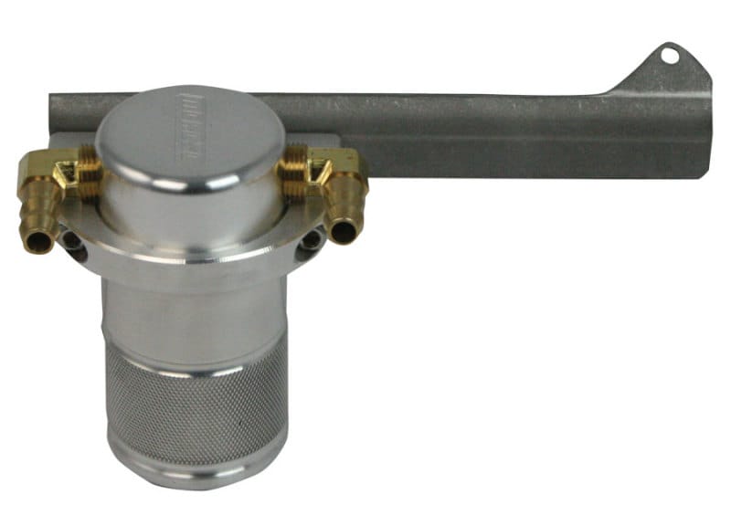Moroso — Moroso 13-18 Ford Focus ST Air/Oil Separator Catch Can - Small Body - Billet Aluminum