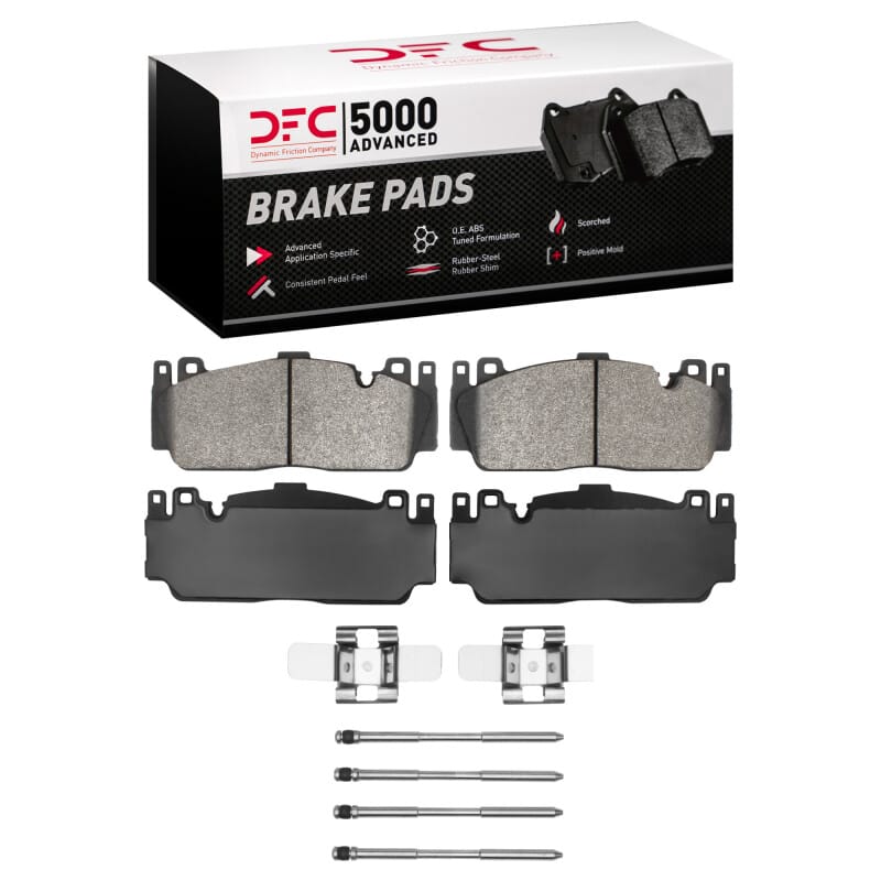 DFC — DFC 12-21 BMW M2 Front 5000 Advanced Low Metallic Brake Pads and Hardware Kit
DFC Brake Pad Set
