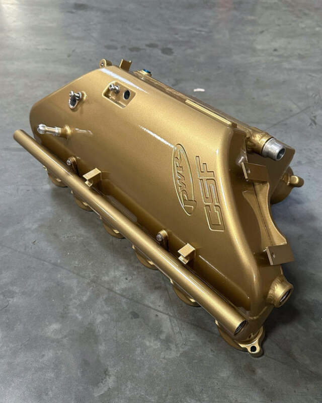 CSF — CSF BMW M2/M3/M4 S58 (G8X) Charge-Air Cooler Manifold - BBS GOLD