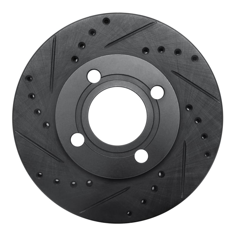 R1 Concepts — R1 84-87 Audi 4000 Quattro Front Left Drilled & Slotted Black Brake Rotor
R1 Brake Rotor Drill