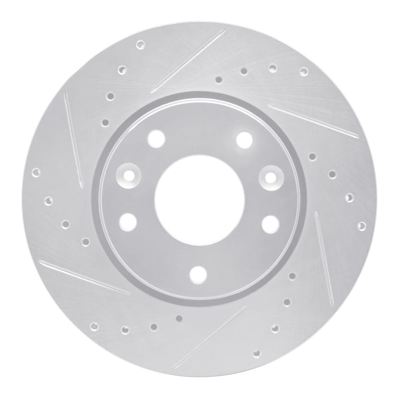 R1 Concepts — R1 20-25 Nissan Kicks Front Left Drilled & Slotted Silver Brake Rotor
Disc Brake Rotor