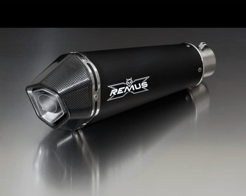 Remus — Remus 2013+ Triumph Street Triple 675 Hypercone Black Slip On