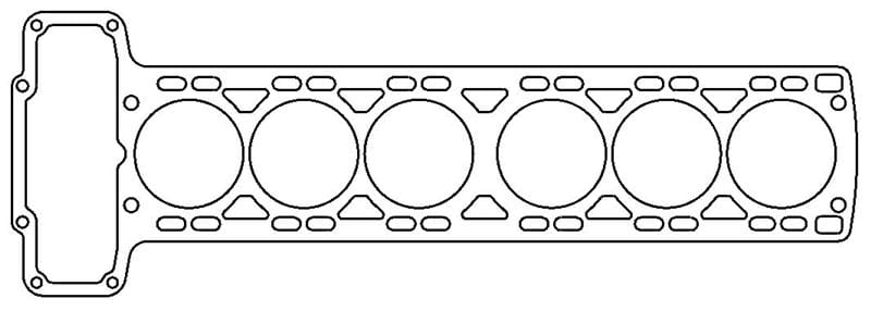 Cometic Gasket — Cometic Jaguar 3.4L XK6 .070in MLS Cylinder Head Gasket - 85mm Bore
Cylinder Head Gasket