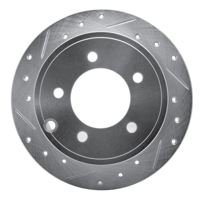 R1 Concepts — R1 07-17 Chrysler 200 Rear Left Drilled & Slotted Silver Brake Rotor
R1 Brake Rotor Drill