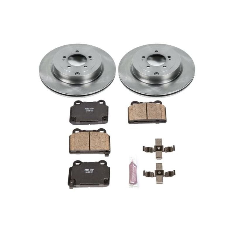 PowerStop — Power Stop 08-15 Mitsubishi Lancer Rear Autospecialty Brake Kit