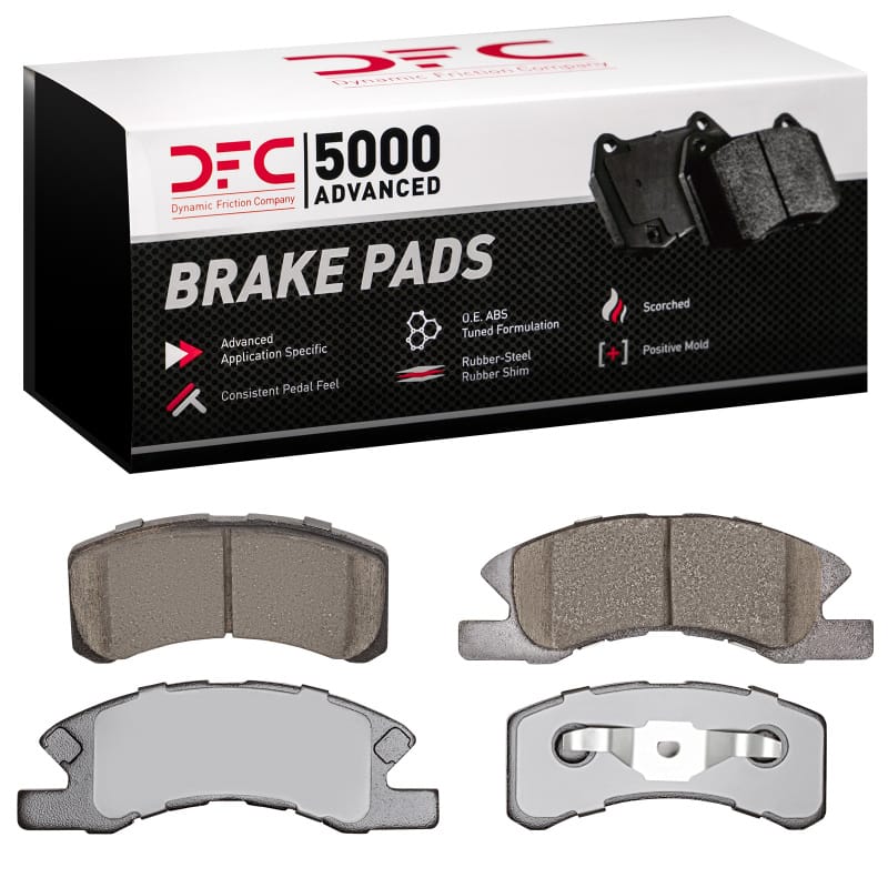 DFC — DFC 14-25 Dodge Attitude (Mexico) Front 5000 Advanced Ceramic Brake Pads
DFC Brake Pad Set