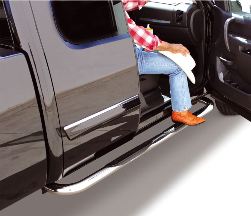 Go Rhino — Go Rhino 18-20 Jeep Wrangler JLU 4000 Series SideSteps - Cab Length - SS
4000Series Side Step