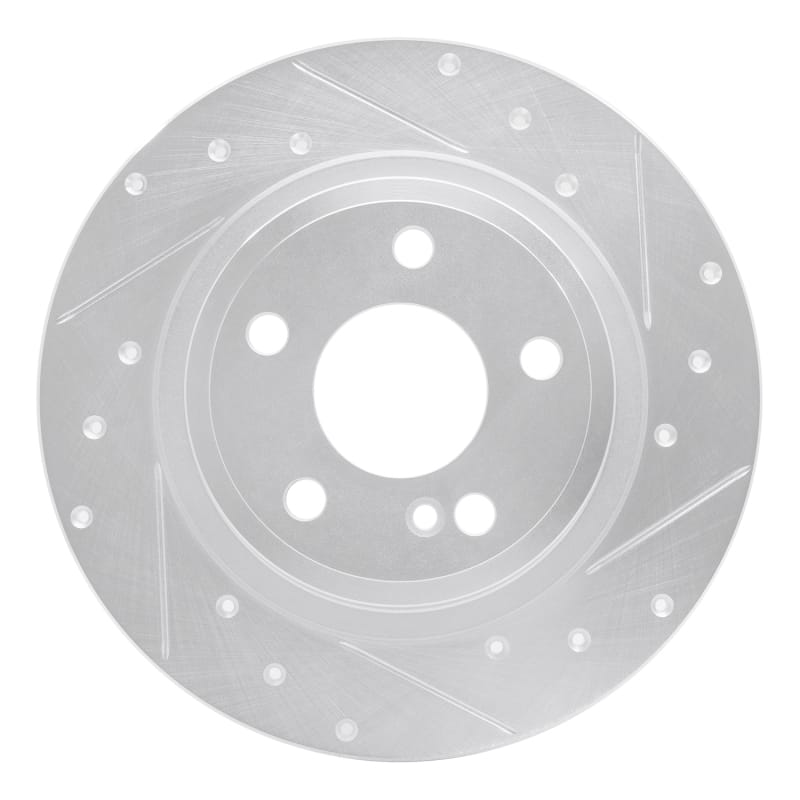R1 Concepts — R1 14-20 Infiniti QX30 Rear Right Drilled & Slotted Silver Brake Rotor
R1 Brake Rotor Drill