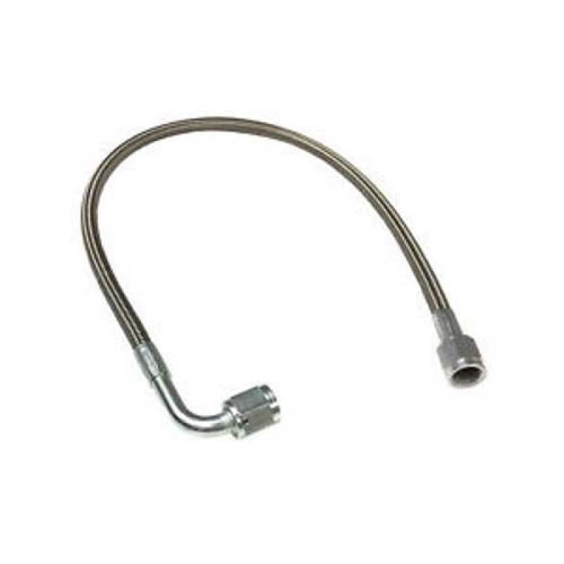 Fragola — Fragola -4AN PFTE Hose Assembly Straight x 90 Degree 24in