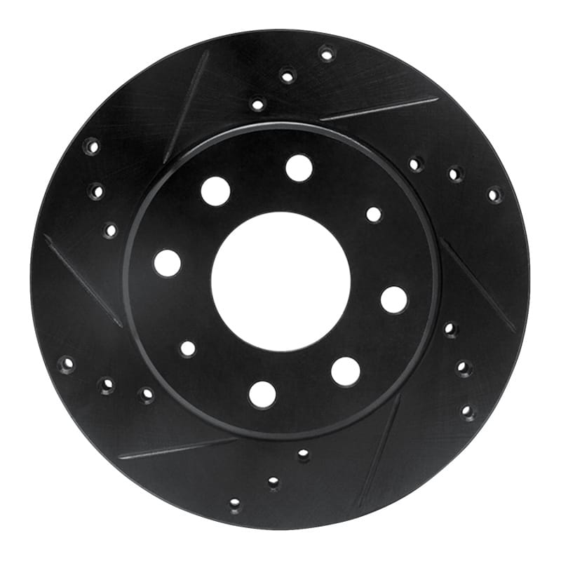 R1 Concepts — R1 88-07 Dodge Colt Front Left Drilled & Slotted Black Brake Rotor
R1 Brake Rotor Drill