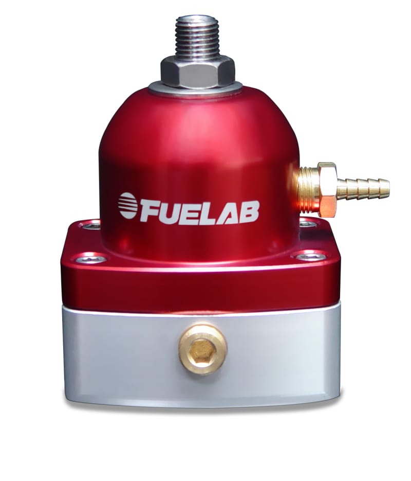 Fuelab — Fuelab 545 EFI Adjustable Mini FPR In-Line 90-125 PSI (1) -6AN In (1) -6AN Return - Red
Fuel Pressure Reg
