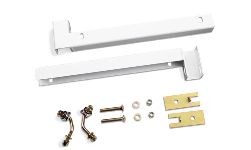 BackRack — BackRack 17-23 Ford F-250/350 SD (Alum Body) No Drill Standard Hardware Kit - White
TrkBedRackInstlKt