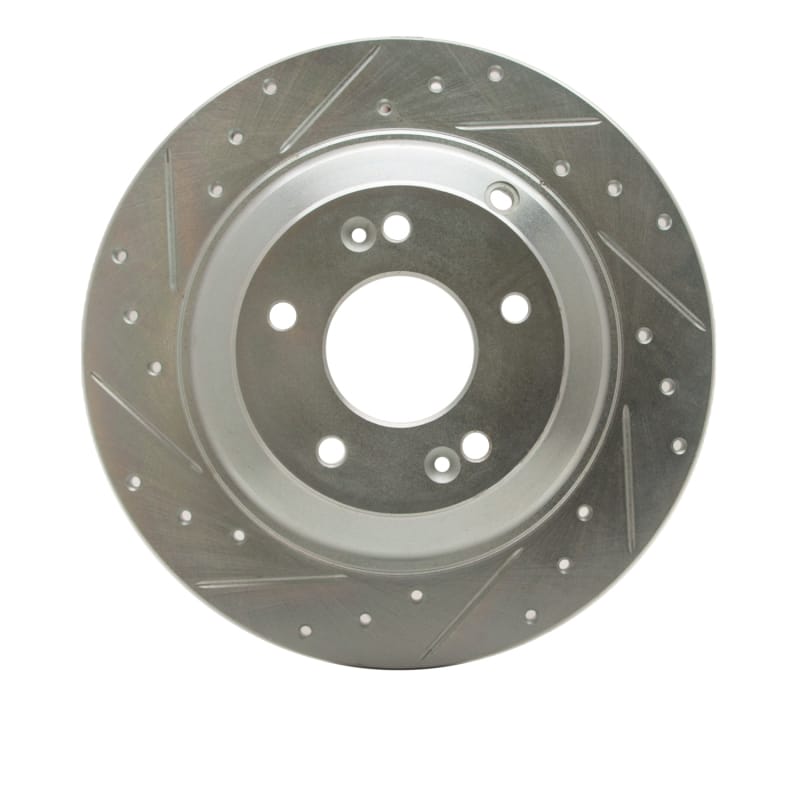 R1 Concepts — R1 10-16 Hyundai Genesis Coupe Rear Left Drilled & Slotted Silver Brake Rotor
R1 Brake Rotor Drill