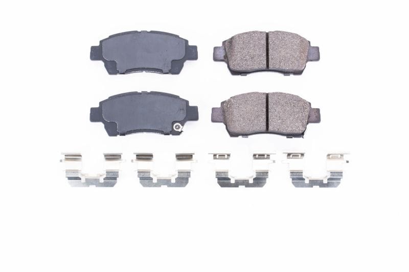 PowerStop — Power Stop 2000 Toyota Echo Front Z17 Evolution Ceramic Brake Pads w/Hardware
Z17 Brake Pads