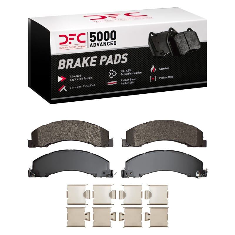DFC — DFC 08-25 Dodge Ram 4500 Rear/Front 5000 Advanced Semi Metallic Brake Pads and Hardware Kit
DFC Brake Pad Set