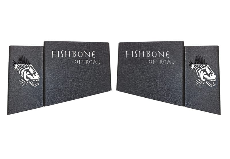 Fishbone Offroad — Fishbone Offroad 2018+ Jeep JLU Wrangler JL 4 Door Wheel Well Storage Bins