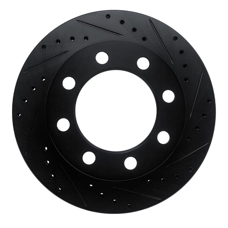 R1 Concepts — R1 89-93 Dodge D250 Front Right Drilled & Slotted Black Brake Rotor
R1 Brake Rotor Drill