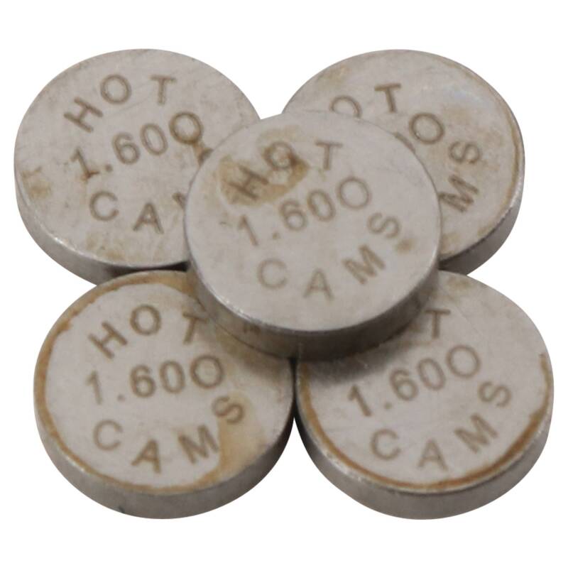 Hot Cams — Hot Cams 07-16 CRF 150 R/2016 CRF 150 RB Big Wheel 1.600mm Shim Kit - 5 Pack