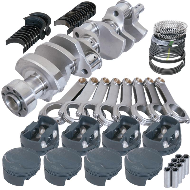 Eagle — Eagle Chevy LT1 350 1Pc 3.750in Crank 6.000in H-Beam 6cc Dome 4.060in Pistons Rotating Assembly
Competition Assembly