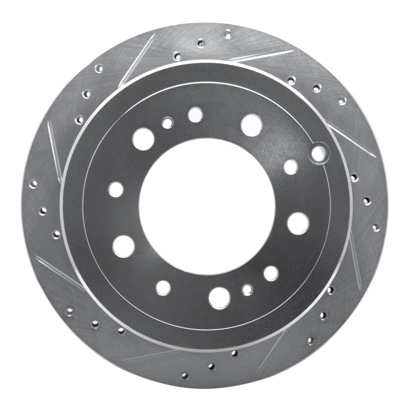 R1 Concepts — R1 98-07 Lexus LX470 Rear Left Drilled & Slotted Silver Brake Rotor
R1 Brake Rotor Drill