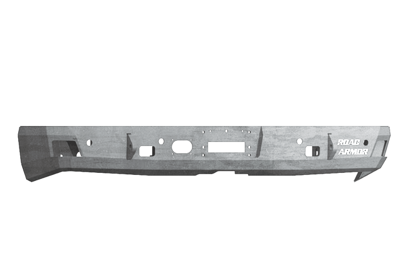 Road Armor — Road Armor 16-18 Ram 2500 iDentity Front Bumper Components - End Pods - Raw