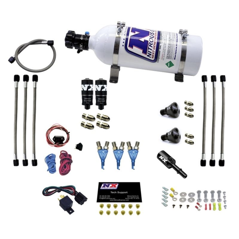 Nitrous Express — Nitrous Express Three Cyl EFI Piranha Nitrous Kit
Injection System Kit
N2OSys