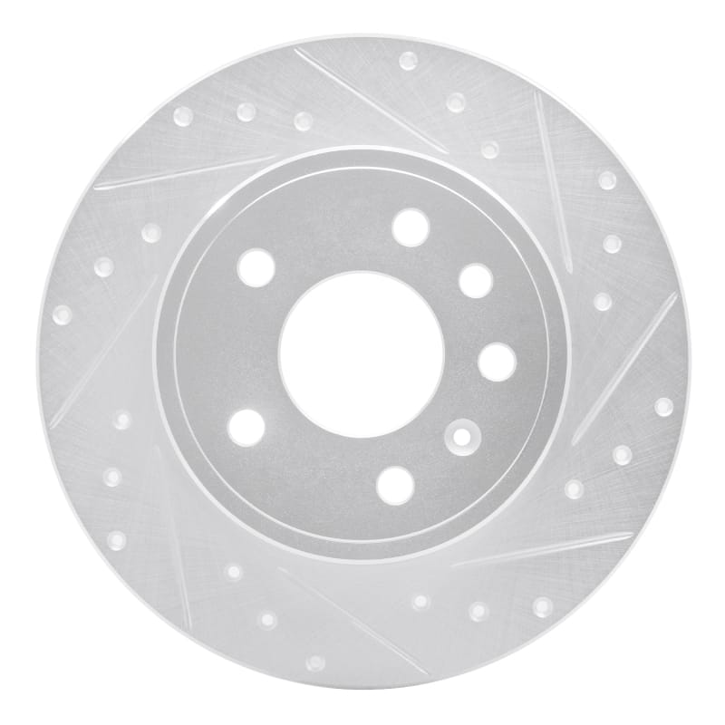 R1 Concepts — R1 97-08 Chevrolet ASTRA (Mexico) Rear Right Drilled & Slotted Silver Brake Rotor
R1 Brake Rotor Drill