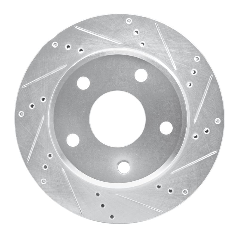 R1 Concepts — R1 05-11 Dodge Dakota 4WD Front Right Drilled & Slotted Silver Brake Rotor
R1 Brake Rotor Drill