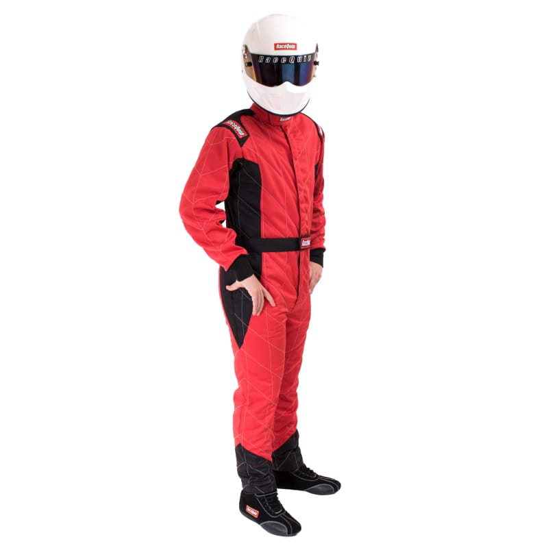 Racequip — RaceQuip Red Chevron-5 Suit SFI-5 - XLG