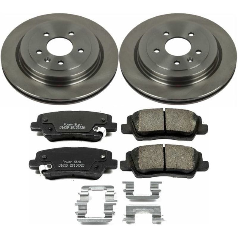 PowerStop — Power Stop 13-15 Cadillac ATS Rear Autospecialty Brake Kit