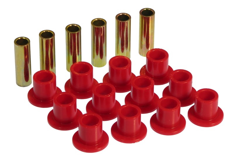 Prothane — Prothane 61-68 International Scout 80/800 Spring & Shackle Bushings - Red
SPRING/SHACKLE BUSH