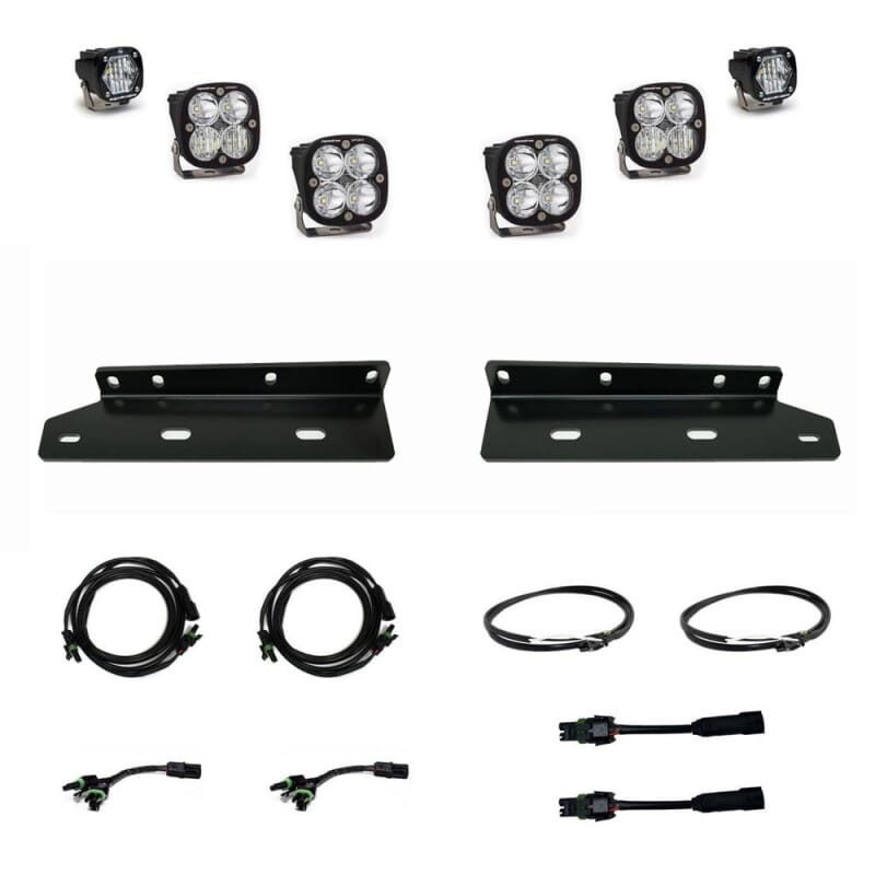 Baja Designs — Baja Designs 2021+ Ford Raptor Aftermarket Pro Fog Pocket Sport Kit