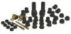 Prothane — Prothane 84-88 Toyota Truck 2wd Total Kit - Black
TOTAL KITS