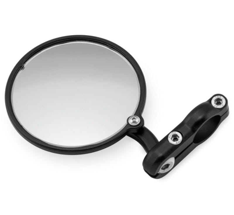 CRG Constructors — CRG Hindsight EXO Folding 3 in. Round Bar-End Mirror Left - Black