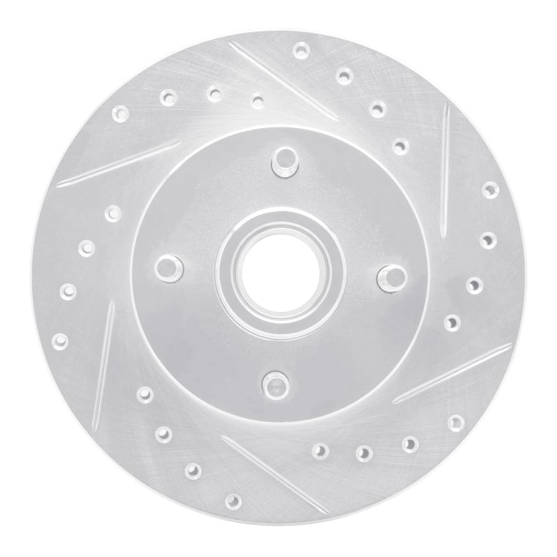 R1 Concepts — R1 78-93 Ford Granada Front Right Drilled & Slotted Silver Brake Rotor
R1 Brake Rotor Drill