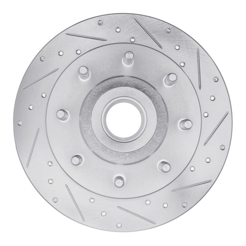 R1 Concepts — R1 98-03 Dodge B3500 / B2500 Front Right Drilled & Slotted Silver Brake Rotor
R1 Brake Rotor Drill
