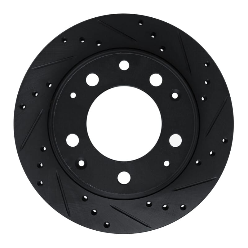 R1 Concepts — R1 69-83 Porsche 911 Rear Right Drilled & Slotted Black Brake Rotor
R1 Brake Rotor Drill