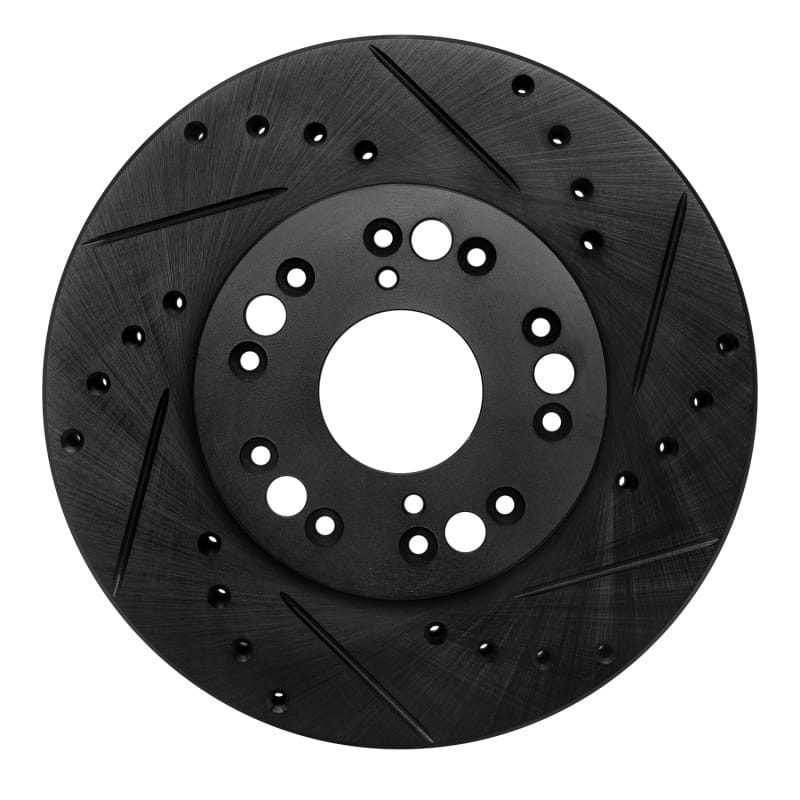 R1 Concepts — R1 90-90 Lexus LS400 Front Right Drilled & Slotted Black Brake Rotor
R1 Brake Rotor Drill