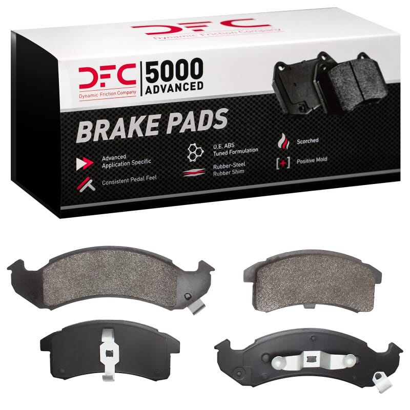 DFC — DFC 94-99 Buick Park Avenue Front 5000 Advanced Semi Metallic Brake Pads
DFC Brake Pad Set