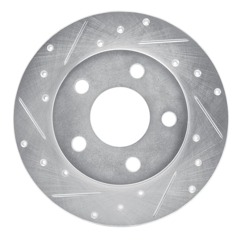 R1 Concepts — R1 04-16 Buick LaCrosse Rear Left Drilled & Slotted Silver Brake Rotor
R1 Brake Rotor Drill