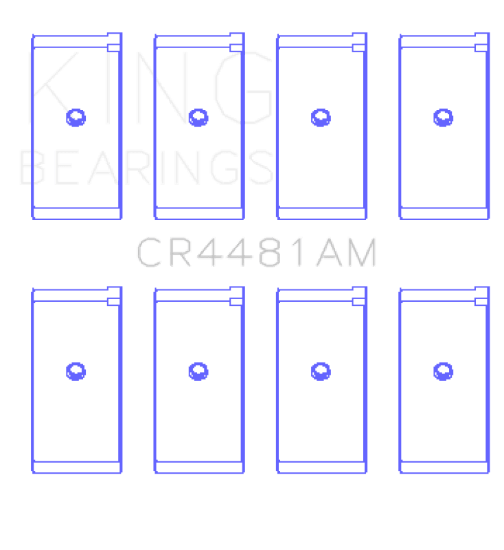 King Engine Bearings — King Engine Bearings Mitsubishi G32/G63 (Size +1.0mm) Connecting Rod Bearing Set
Engine Bearing