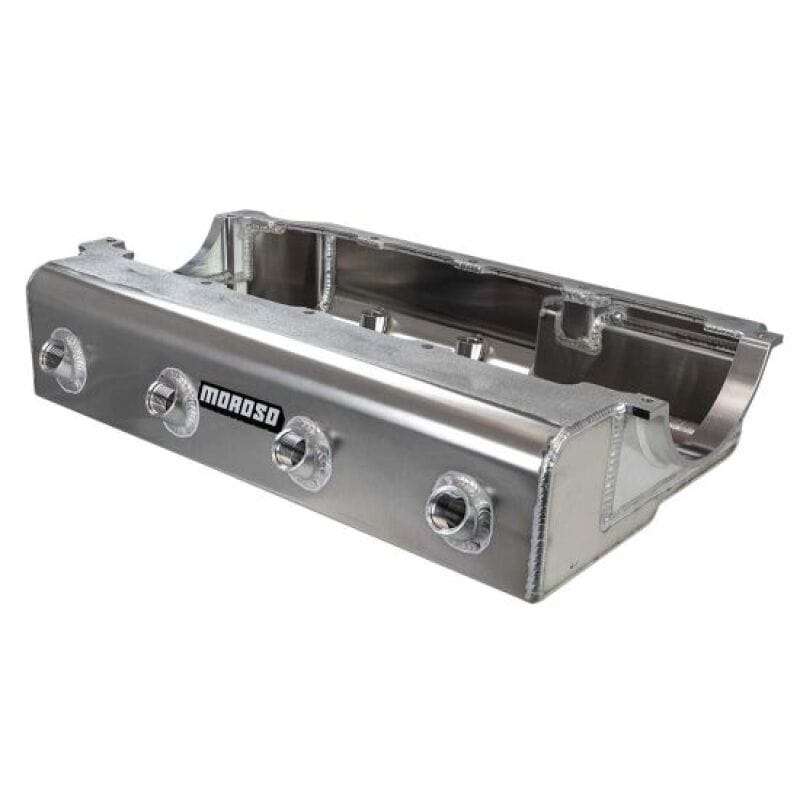 Moroso — Moroso BBC Mark IV Marine Dry Sump 4 P/U 5in Deep Aluminum Oil Pan w/Pump Notch