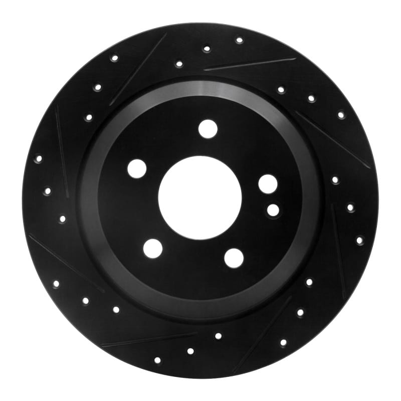 R1 Concepts — R1 16-23 Mercedes-Benz Metris Rear Left Drilled & Slotted Black Brake Rotor
R1 Brake Rotor Drill