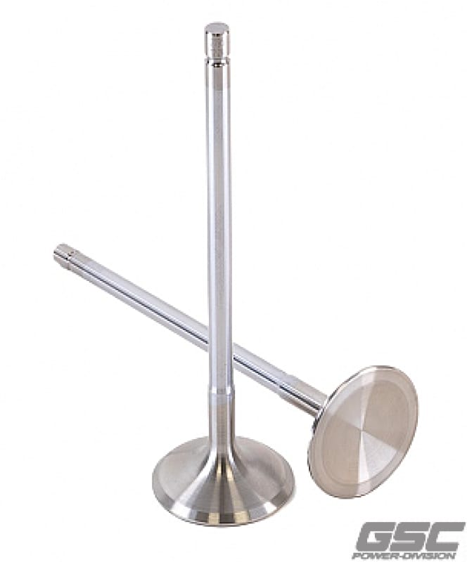 GSC Power Division — GSC P-D Toyota G16E-GTS 32mm Head (STD) 117.1mm Long Alloy Chrome Polished Exhaust Valve - Single