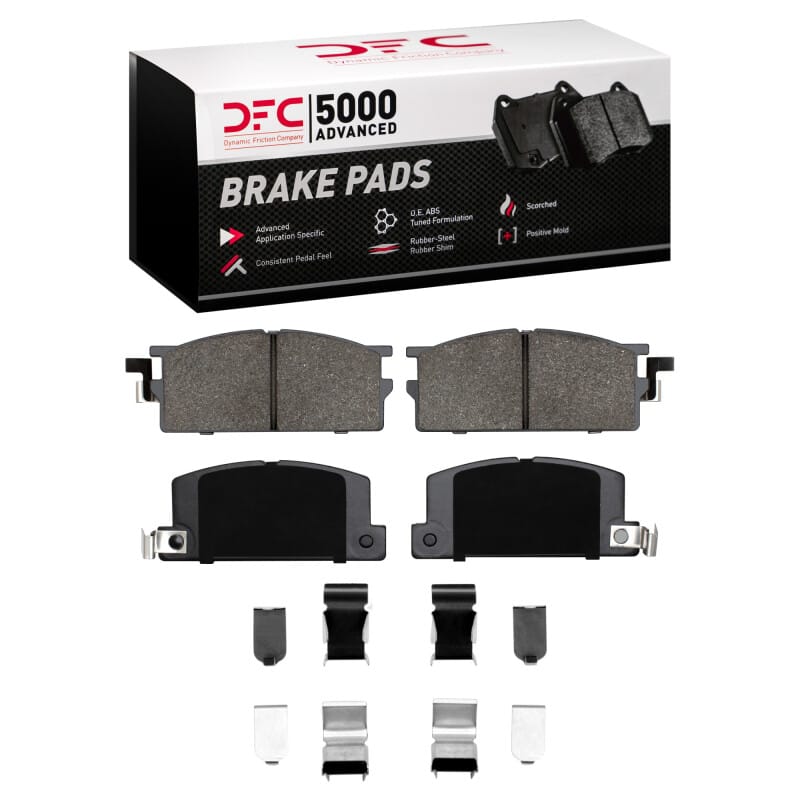 DFC — DFC 81-83 Chevrolet LUV Front 5000 Advanced Semi Metallic Brake Pads and Hardware Kit
DFC Brake Pad Set